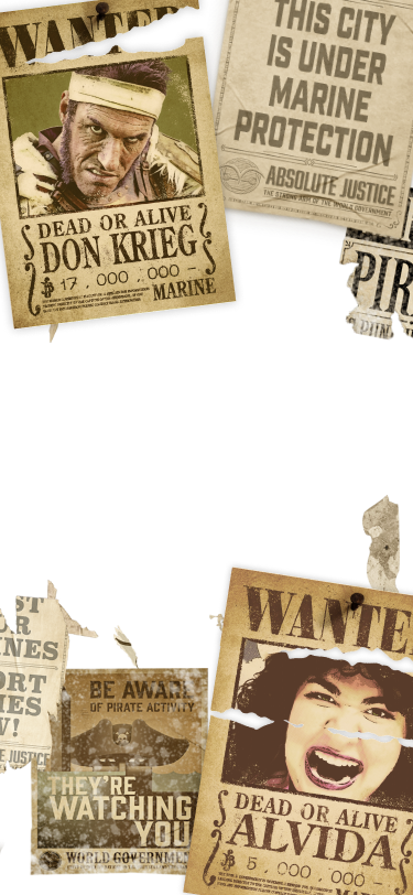 Don Krieg's wanted poster (direct download from the Grand Fleet website) :  r/OnePieceLiveAction